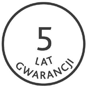5 lat gwarancji