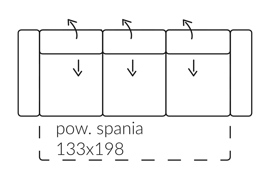 Tango Sofa z funkcją spania