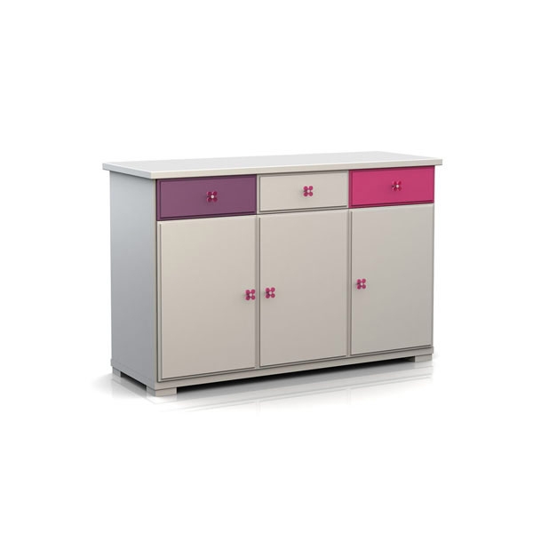 Komoda RS4 VINCI Roso :: Sośno Meble