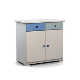 Komoda BL3 VINCI Blue :: Sośno Meble