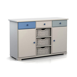Komoda BL16 VINCI Blue :: Sośno Meble
