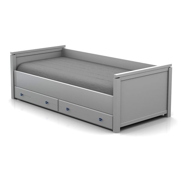 Łóżko BL8 VINCI Blue :: Sośno Meble