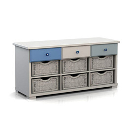 Komoda BL15 VINCI Blue :: Sośno Meble